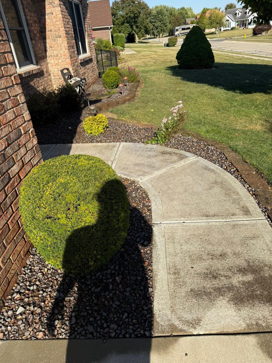 Landscaping for Bearforce Lawn Care LLC in Greenfield, IN
