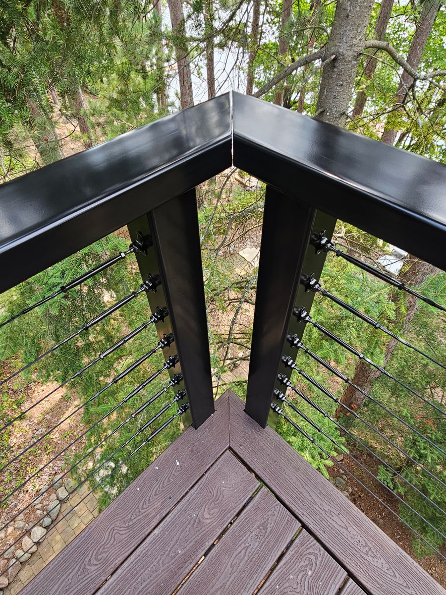Cable Railing Systems for Timber Concepts  in Oconto, WI