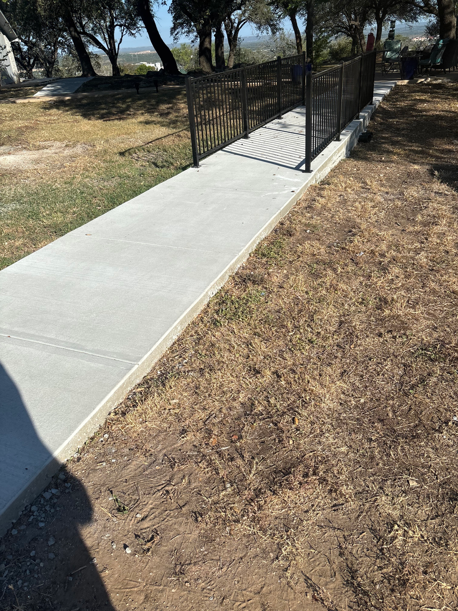 Concrete for Target Concrete and Landscape Solutions in Blanco, TX