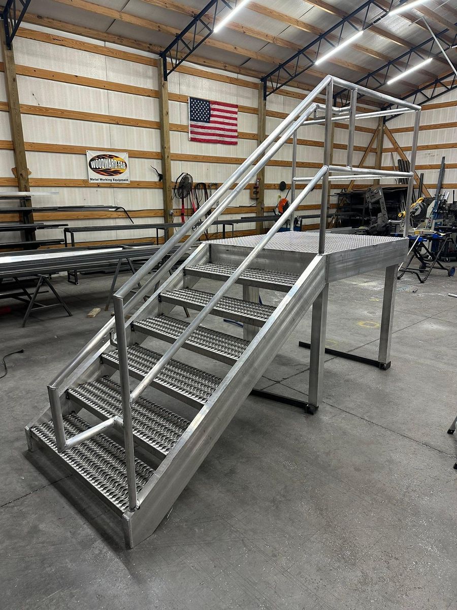 Commercial railings for Dog Town Welding and Fabrication in Portland,  TN