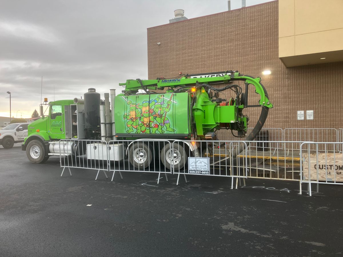 Site Preparation for Zion Excavation in Ephrata, WA