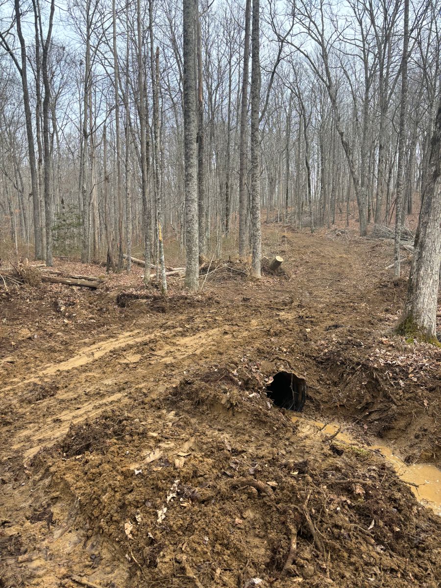 Drainage Installation for TD Dirtworks in Tracy City, TN