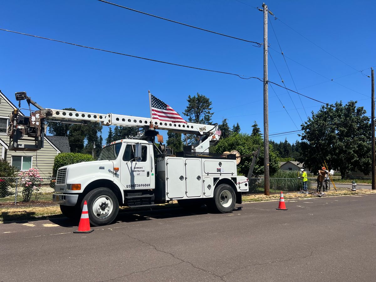 Tree Trimming for Hammons Construction LLC in Eugene, OR