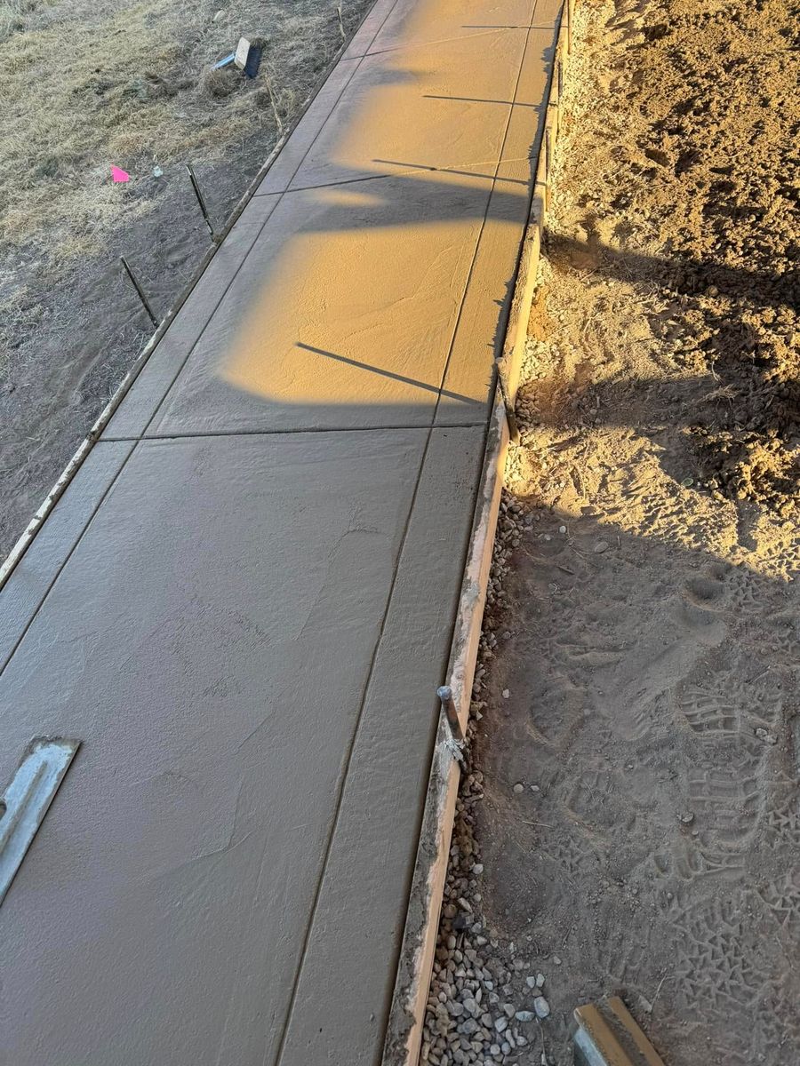 Concrete Flatwork for Buhl Boys Concrete & Construction in Farmington, NM