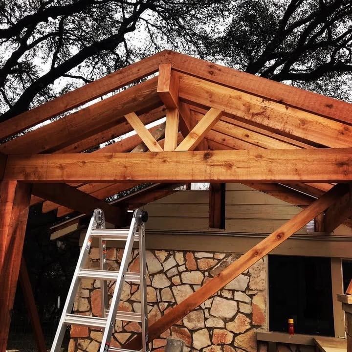 Patios and Pergolas for B.E.Z. Carpentry in Austin, TX