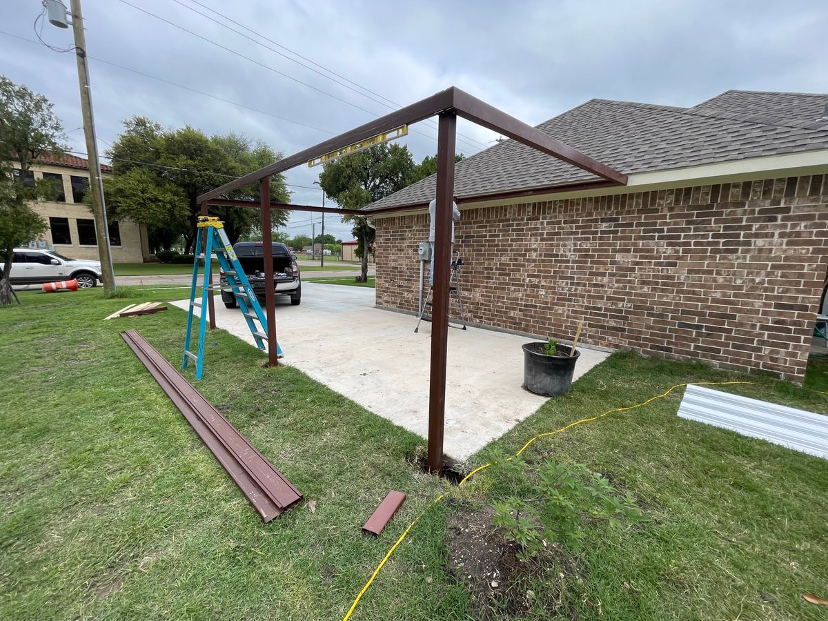 Deck Construction for Keeping Up With The Jones LLC in Corsicana, TX