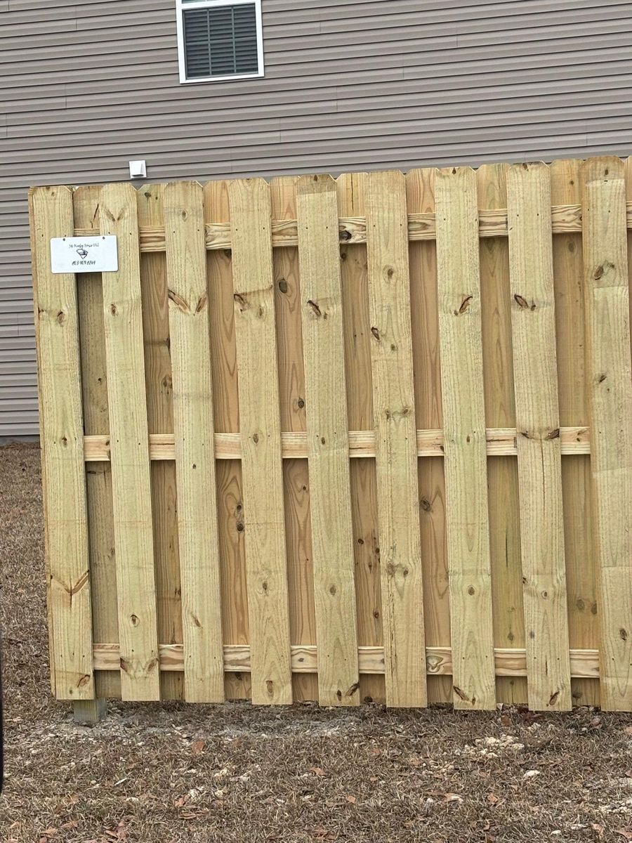 Fence Installation for JB Nealy Fence in Elgin, SC