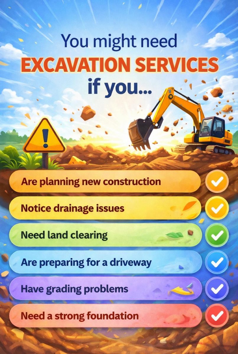 Excavation for TriStar Land Clearing & Mulching in Franklin, TN