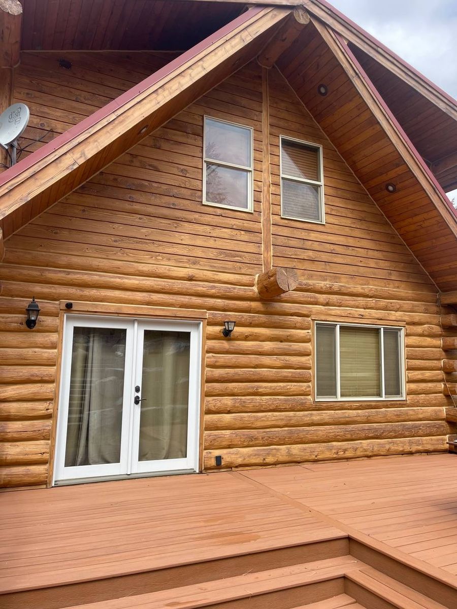 Log Home Refinishing for Chewelah Painting in Davenport, WA