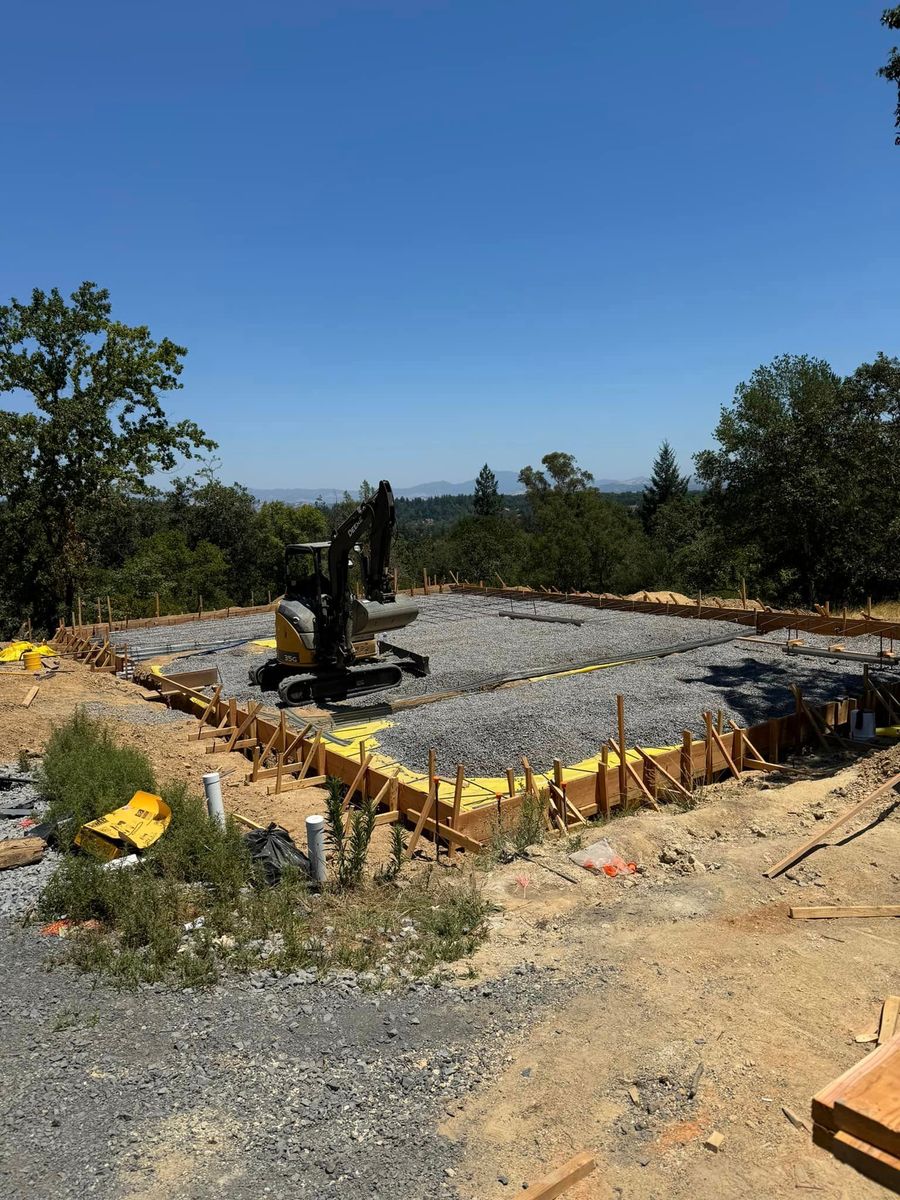 Steel Building Construction for Ren Levine Construction in Novato, CA