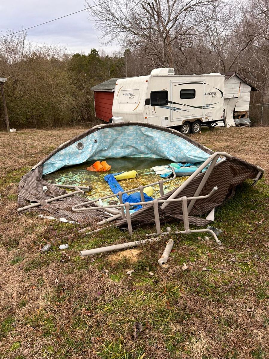 Junk Removal for Land Legends Landscapes LLC in Kings Mountain, NC