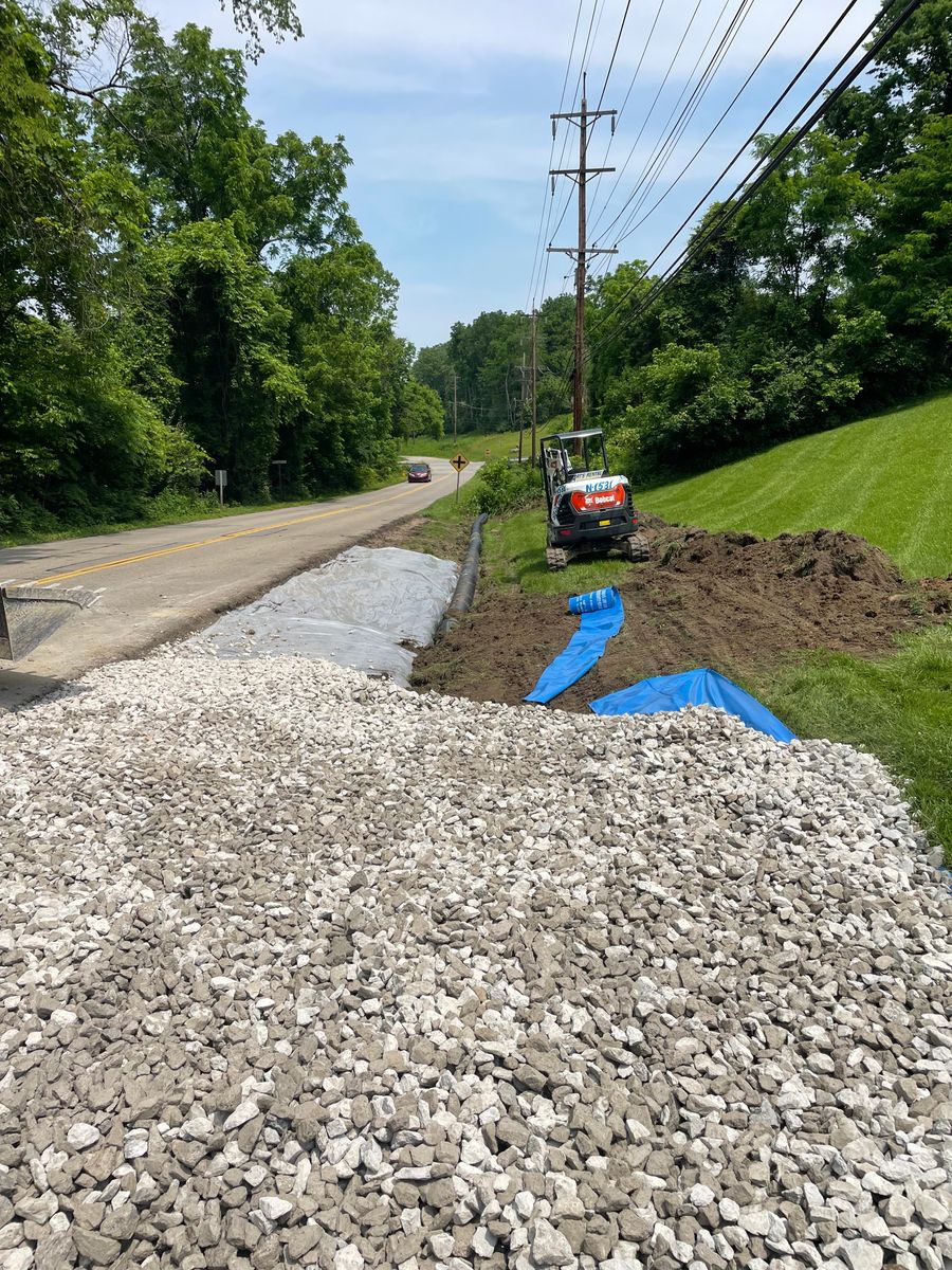 Gravel Driveways and Pads for Procraft Excavation Services in New Richmond, OH