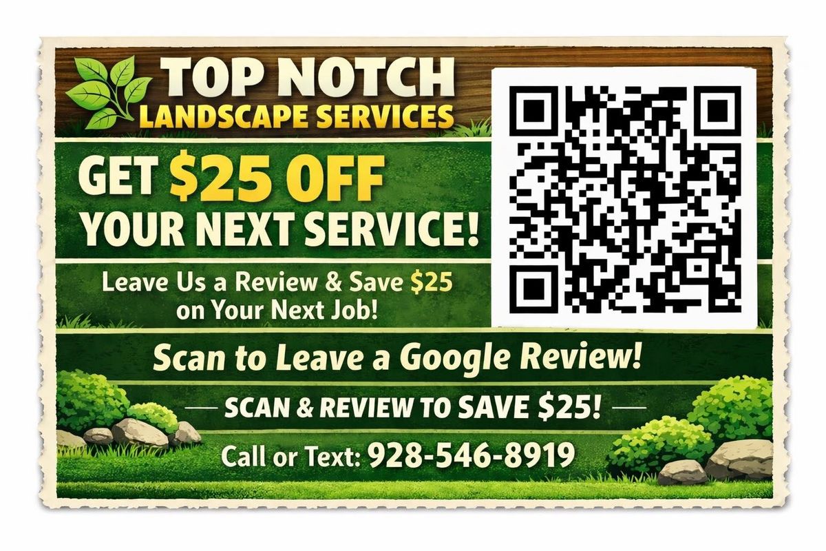 Hardscaping for Top Notch Landscape Services LLC in Mohave Valley, AZ