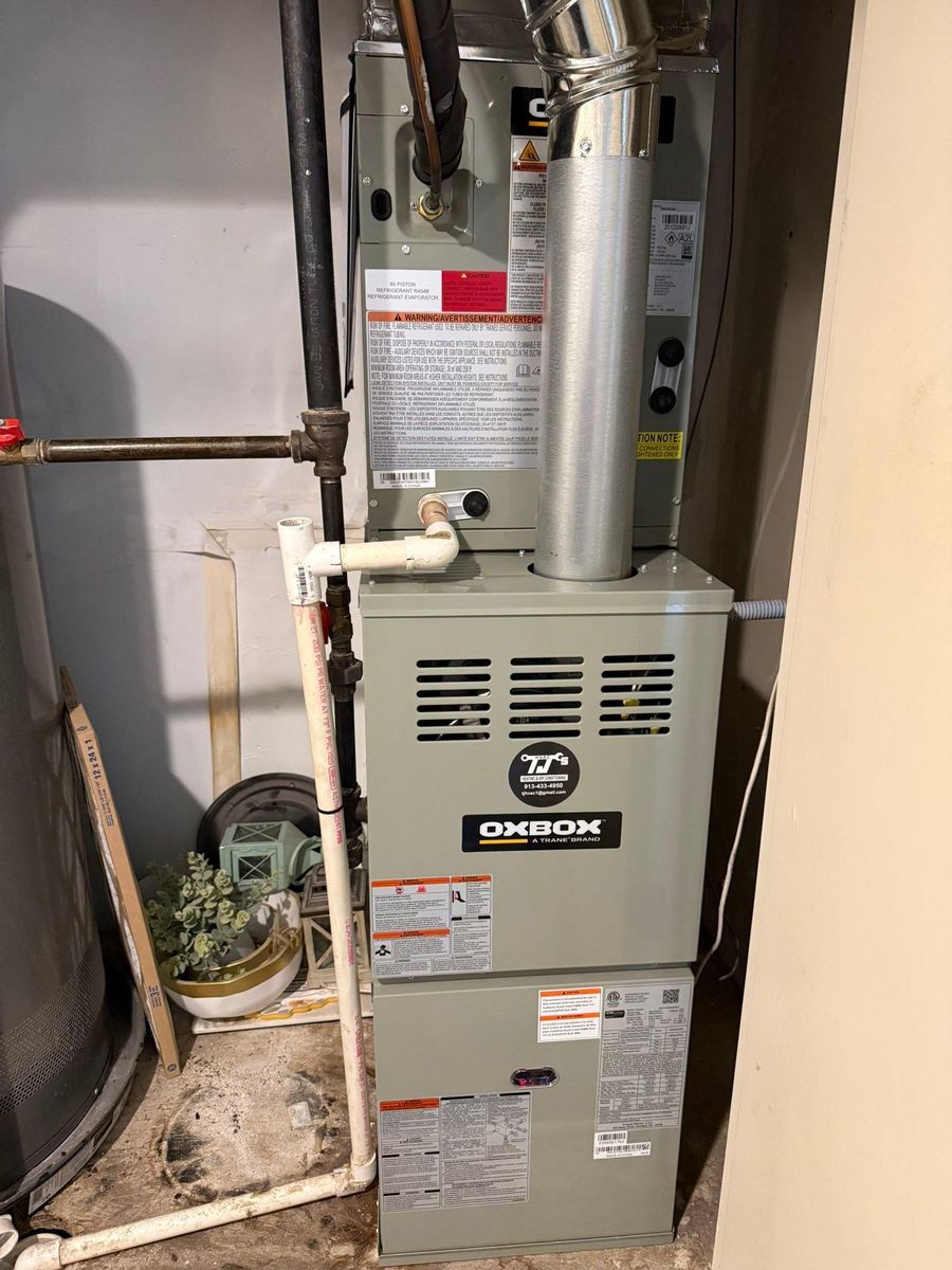 Installation of HVAC Systems for TJS HVAC Services in Basehor, KS