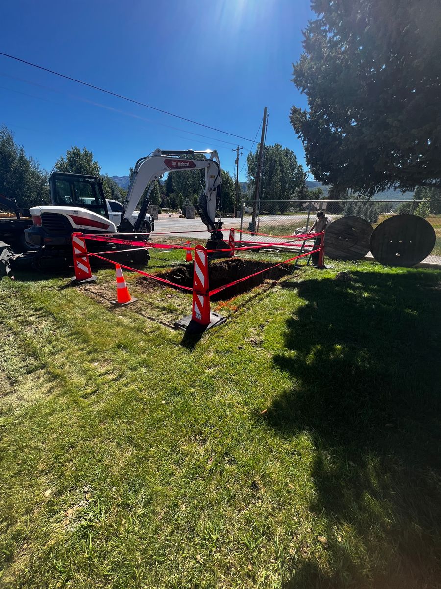 Residential & Commercial Excavation for Double C Plumbing & Excavation in Tremonton, UT