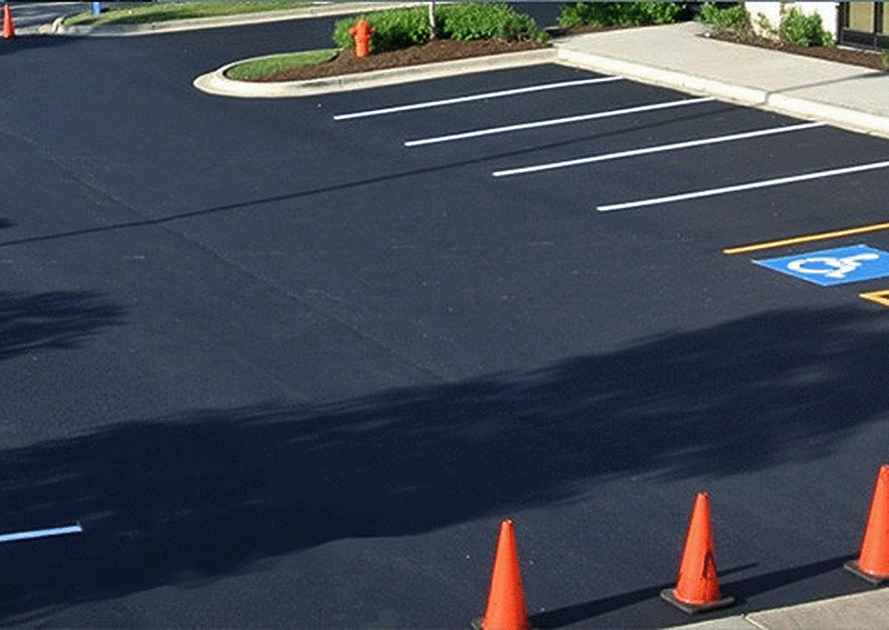 Line Striping that Lasts for The Lot Doctor in Seminole County, OK