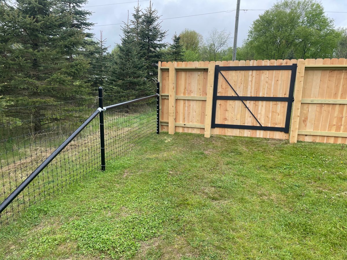 Chain Link Fencing for TMF Services in Lapeer County, MI