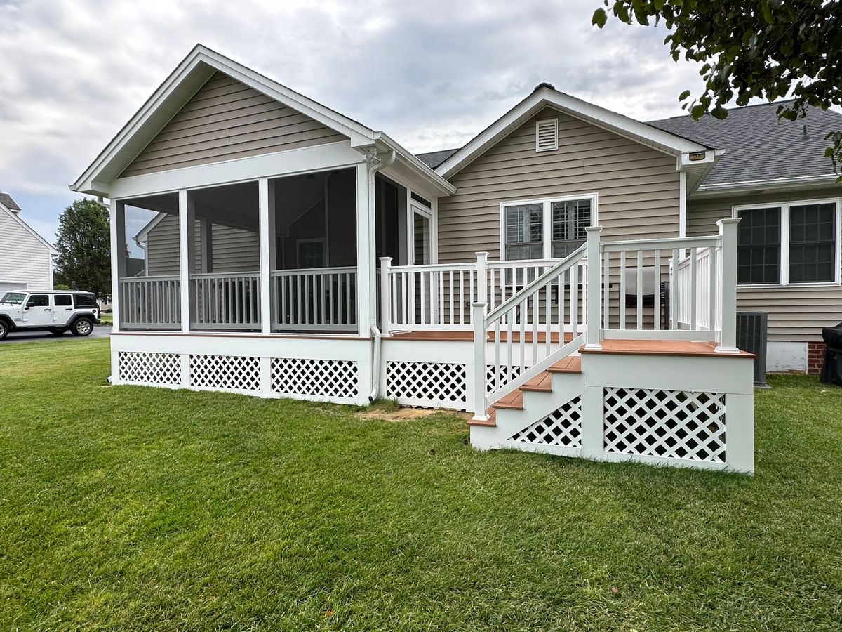 Screen Porches for Lester Contracting LLC in Richmond, VA