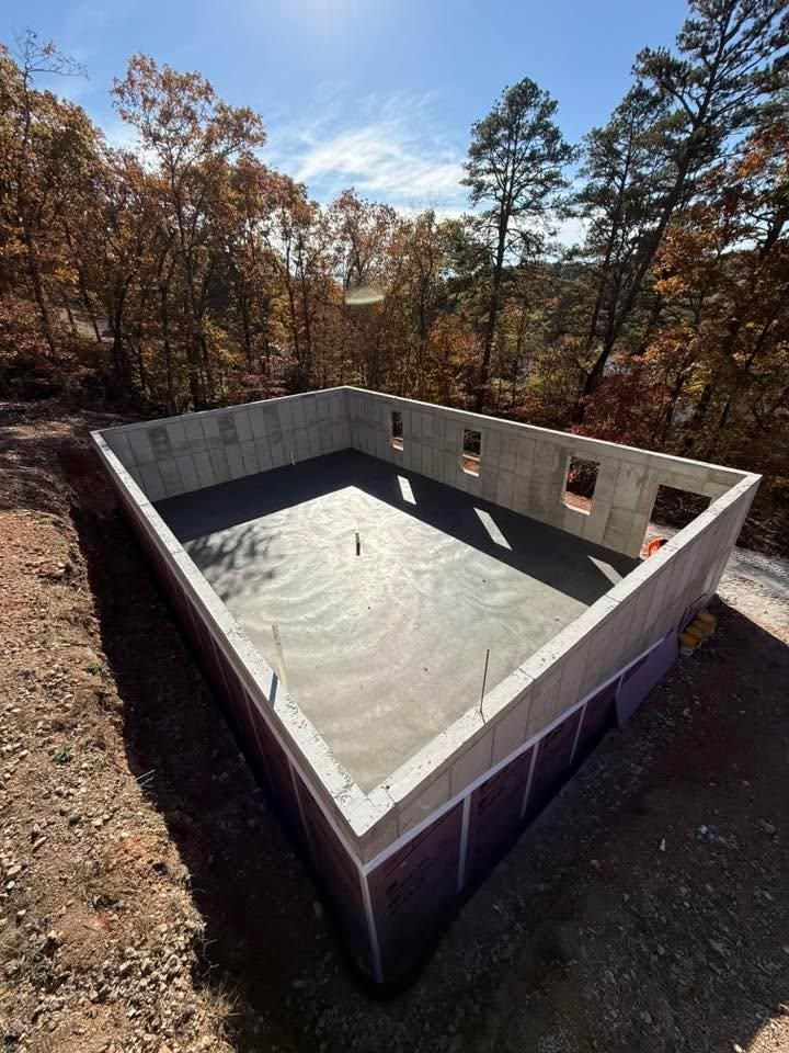 Flatwork for Modern Concrete LLC in Lowell, AR