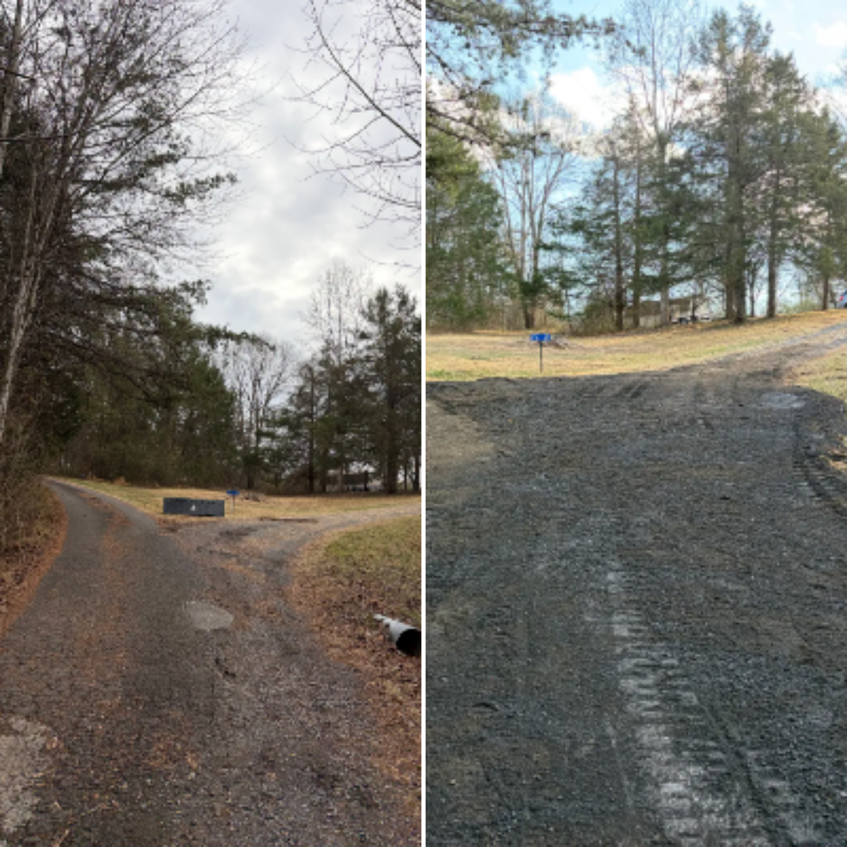 Driveway Regrading for 9999 Building and Renovation LLC in Warrenton, VA