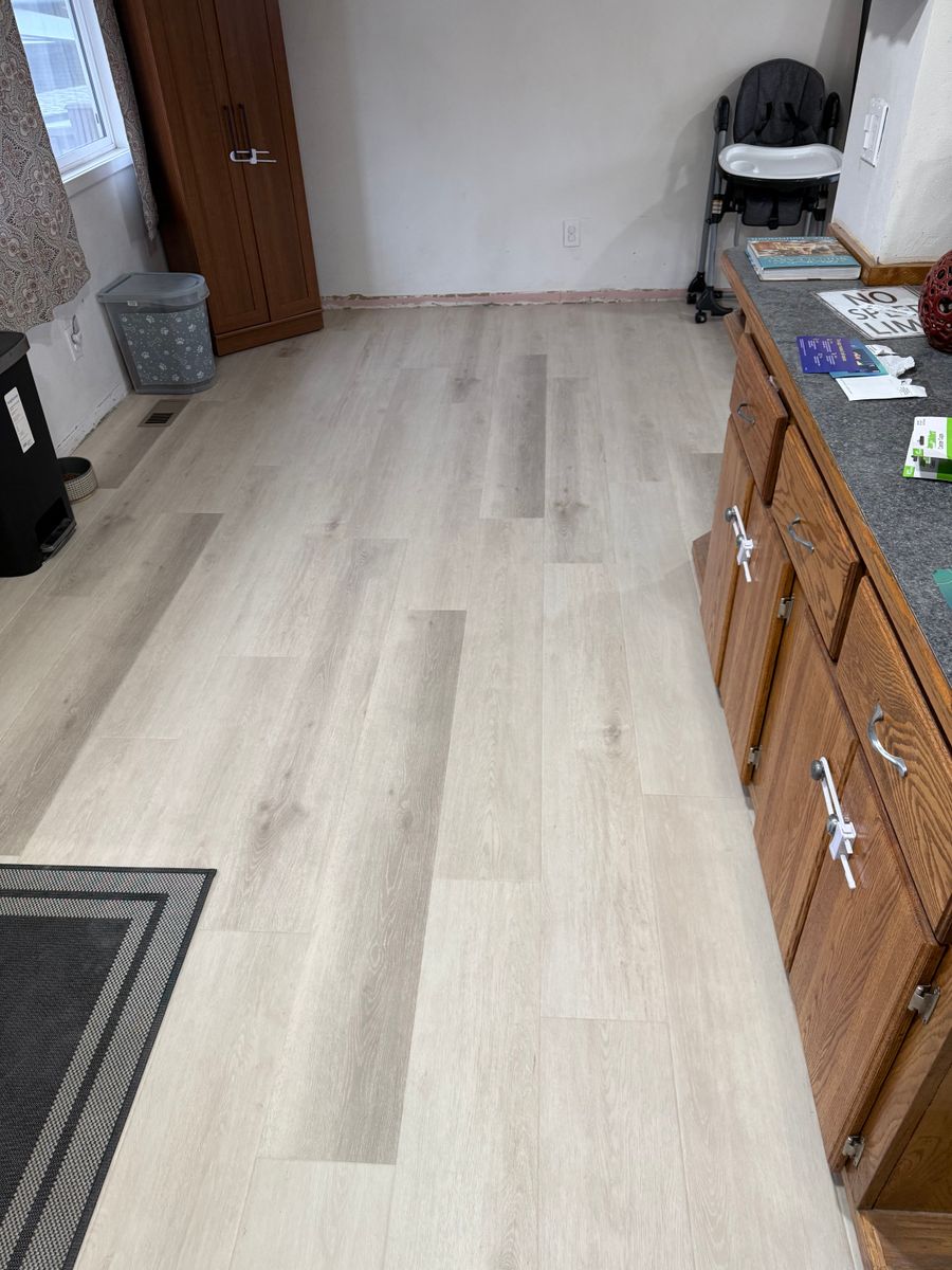 Floor Installation for CJL Flooring in Post Falls, ID