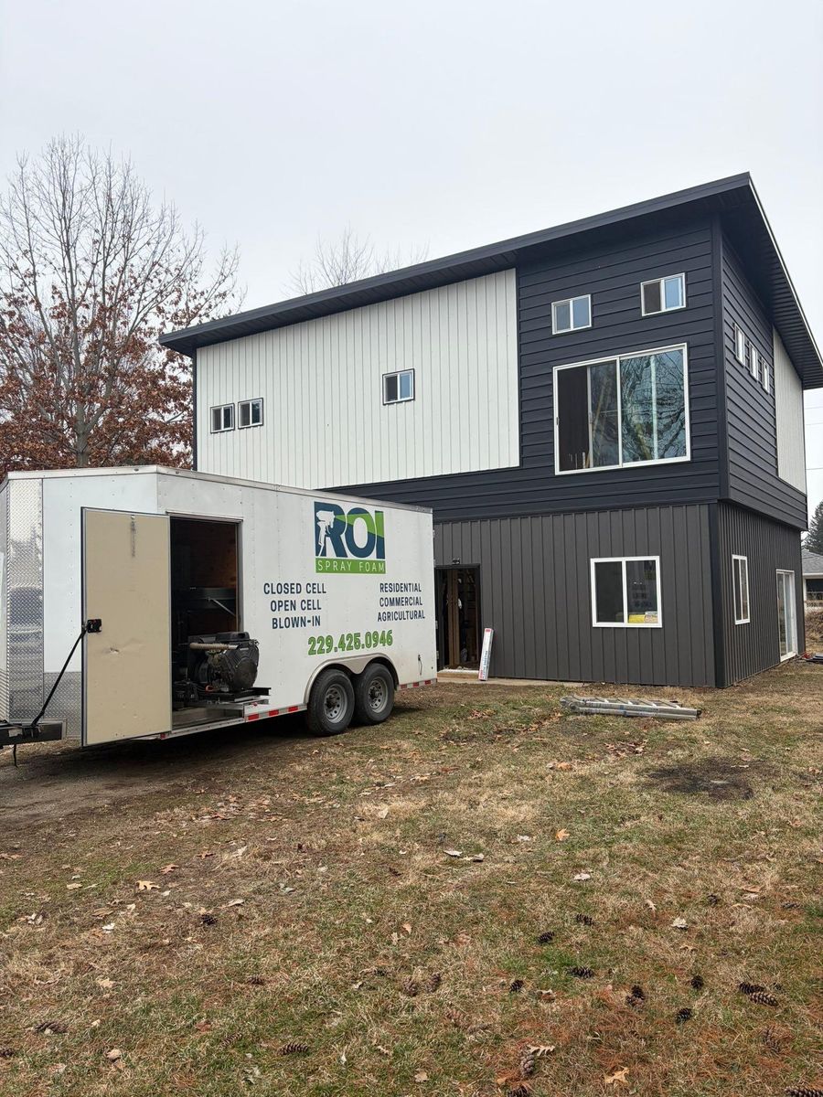 Commercial Closed Cell for ROI Spray Foam in Plymouth, IN