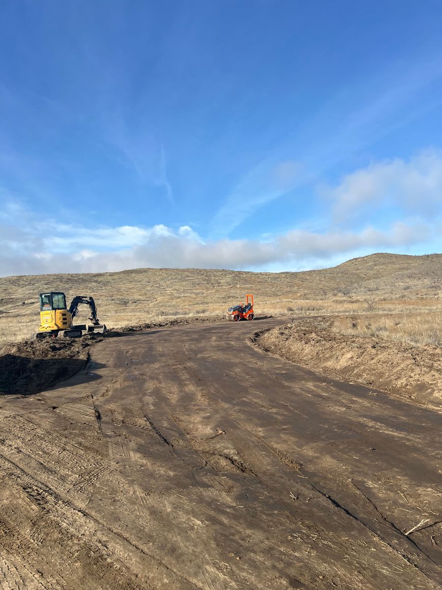 Land Grading for Seymour Excavating in Omak, WA