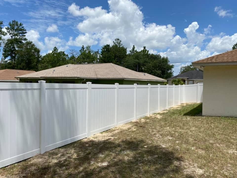 Aluminum Fencing for Browne’s Yard Creations in Fruitland Park, FL