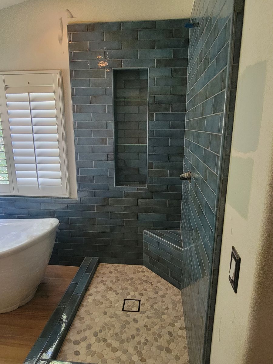 Bathroom Renovation for Dave Walter Flooring in Santa Clarita, CA