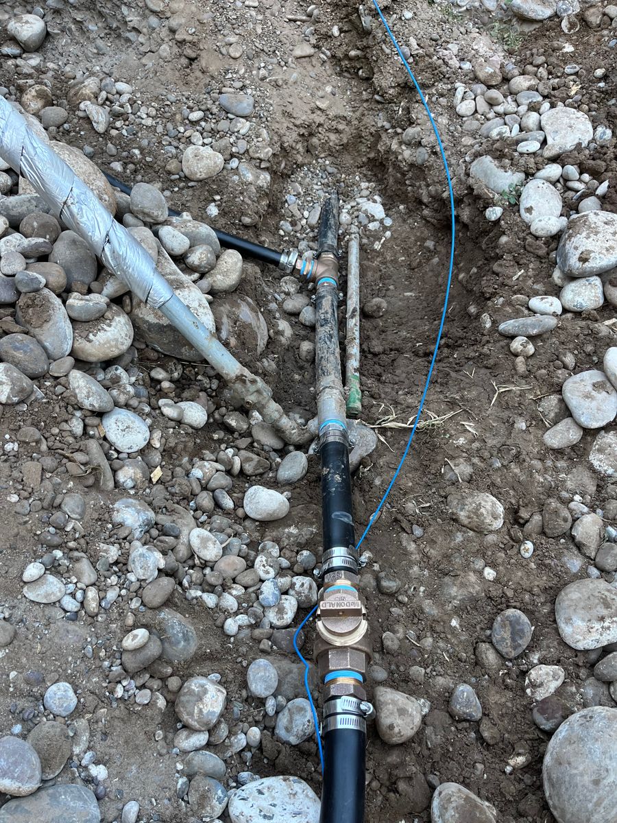 Sewer & Water Lines for SilverStone Excavation in Rigby, ID
