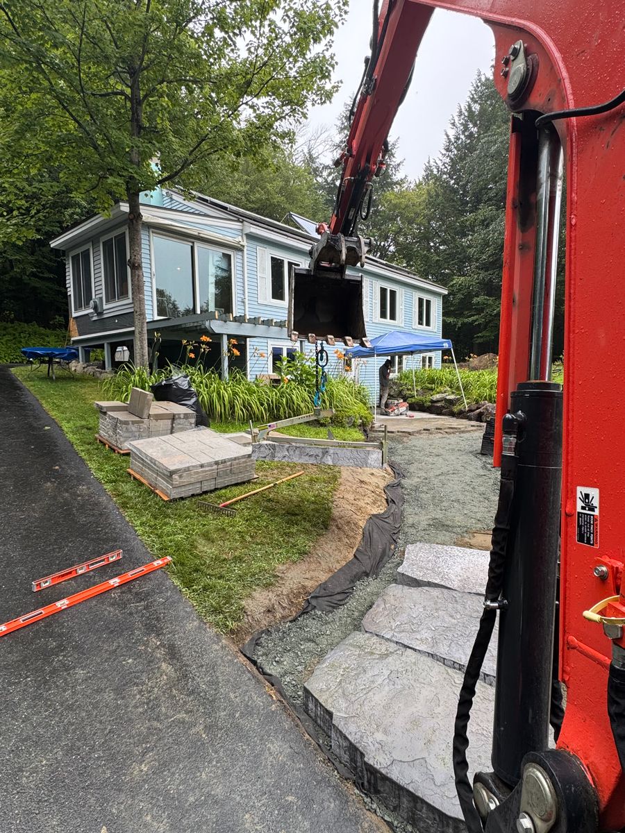 Patios for Clifford’s Quality Tree Care & Landscaping in Enfield, NH