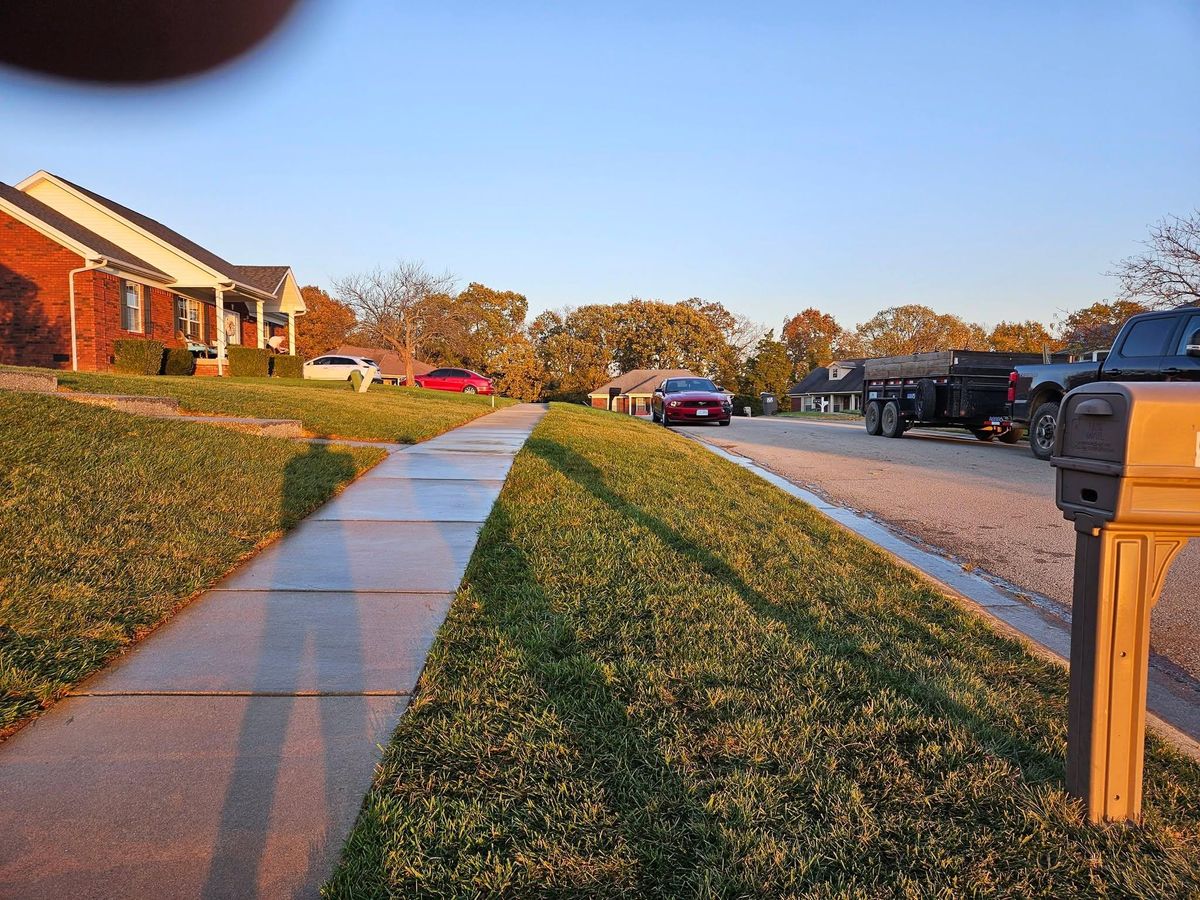 Mowing for All Seasons Property Maintenance in Louisville, KY