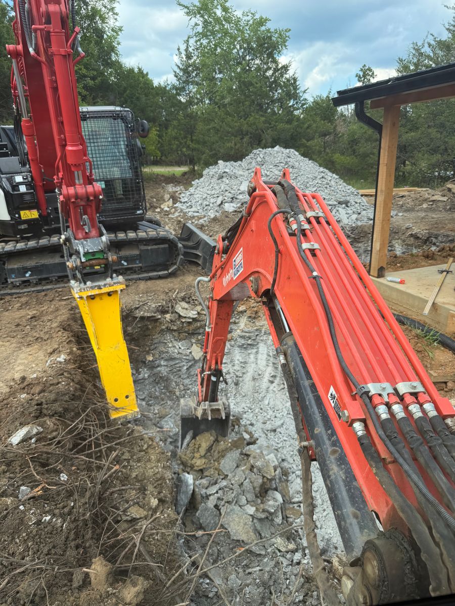 Land Grading for TrottCo Excavation in Shelbyville, TN