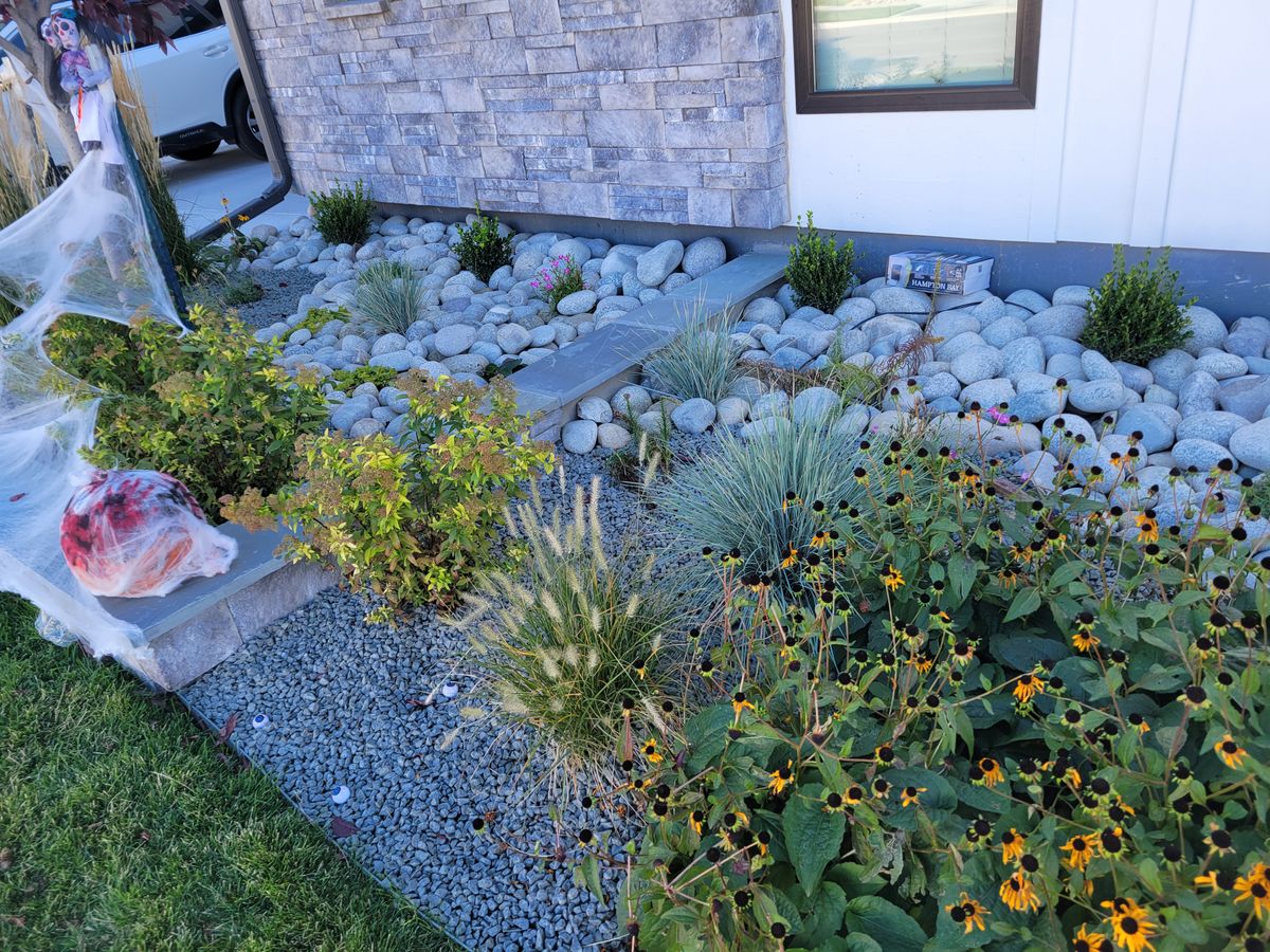 Mulch Installation for JS Landscaping Colorado in Denver, CO