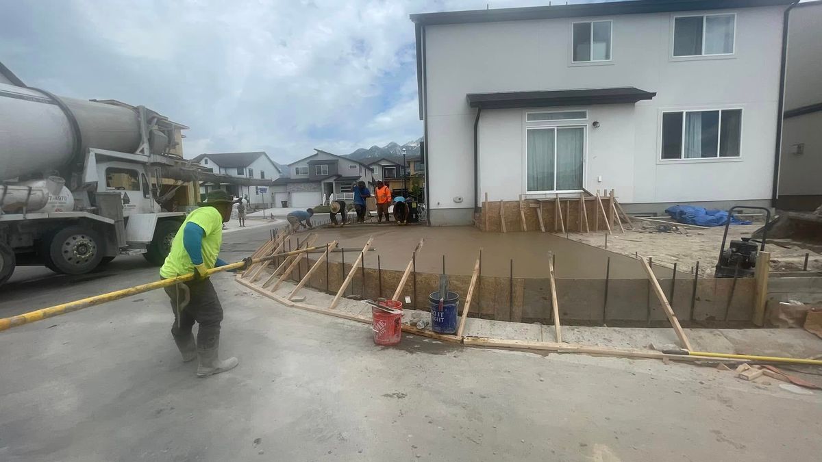 Concrete Work for Allcrete Concrete & Landscaping in Millcreek, UT
