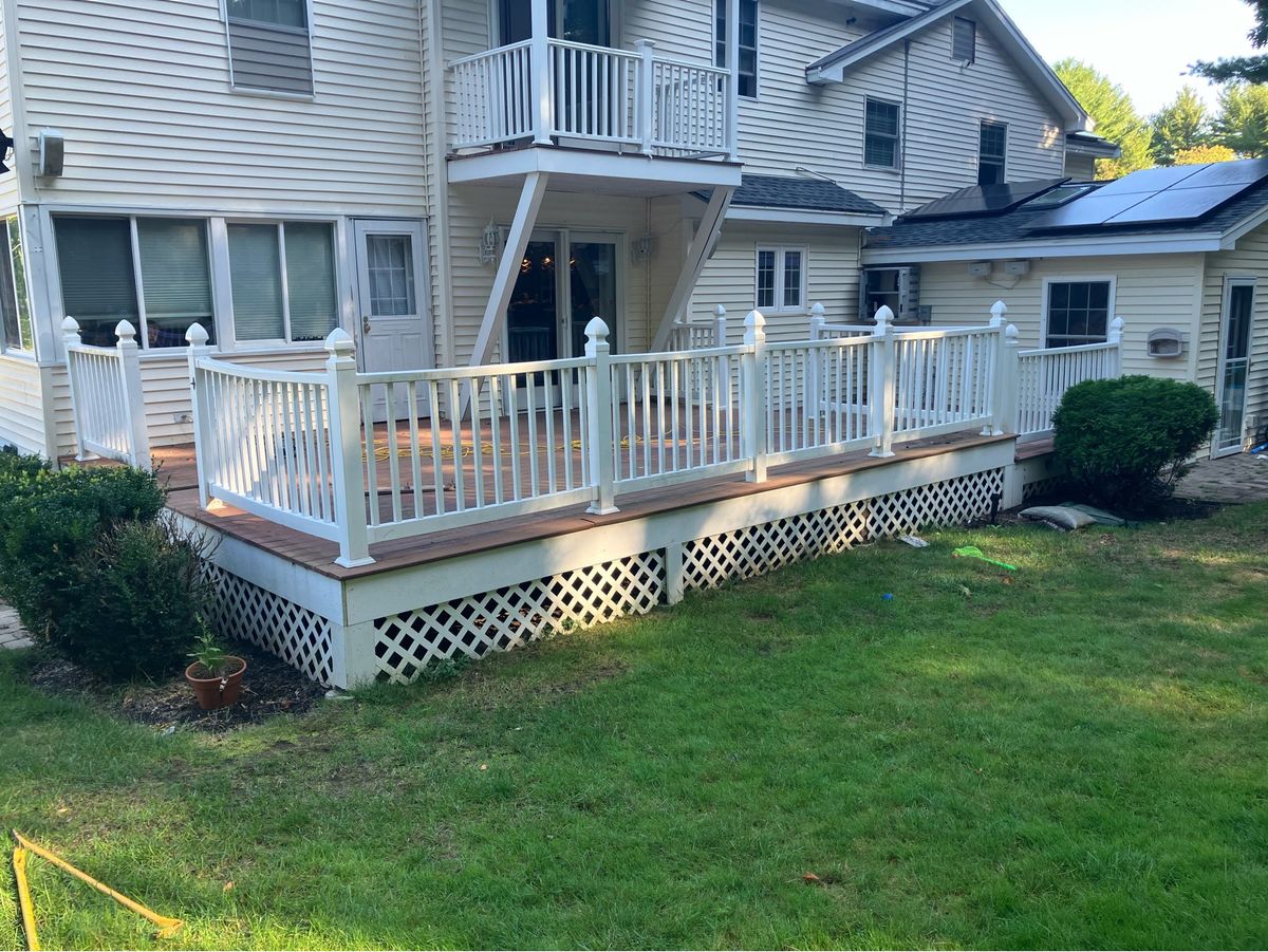 Deck & Patio Installation for D. Duby Construction in Billerica, MA