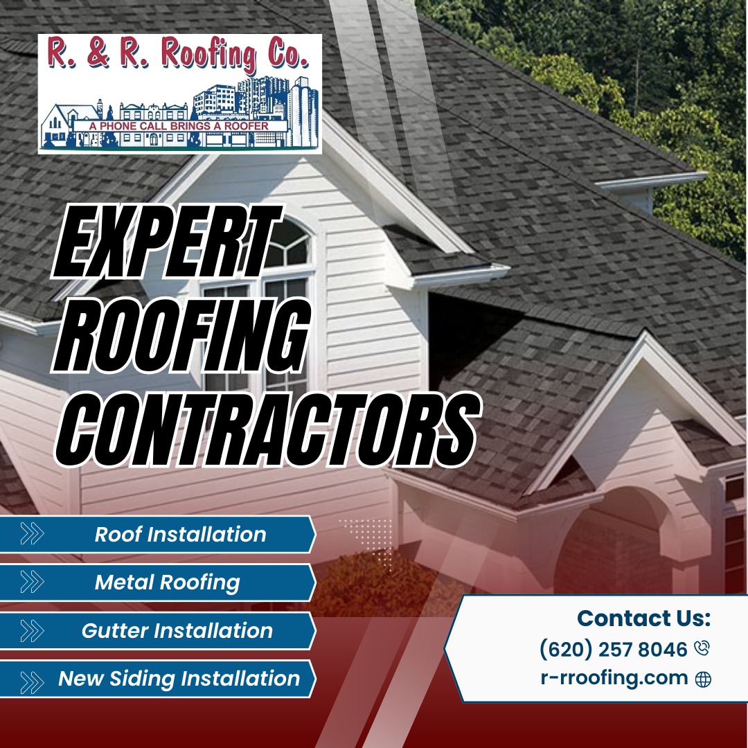 Roofing Services for R&R Roofing Company in Great Bend, KS