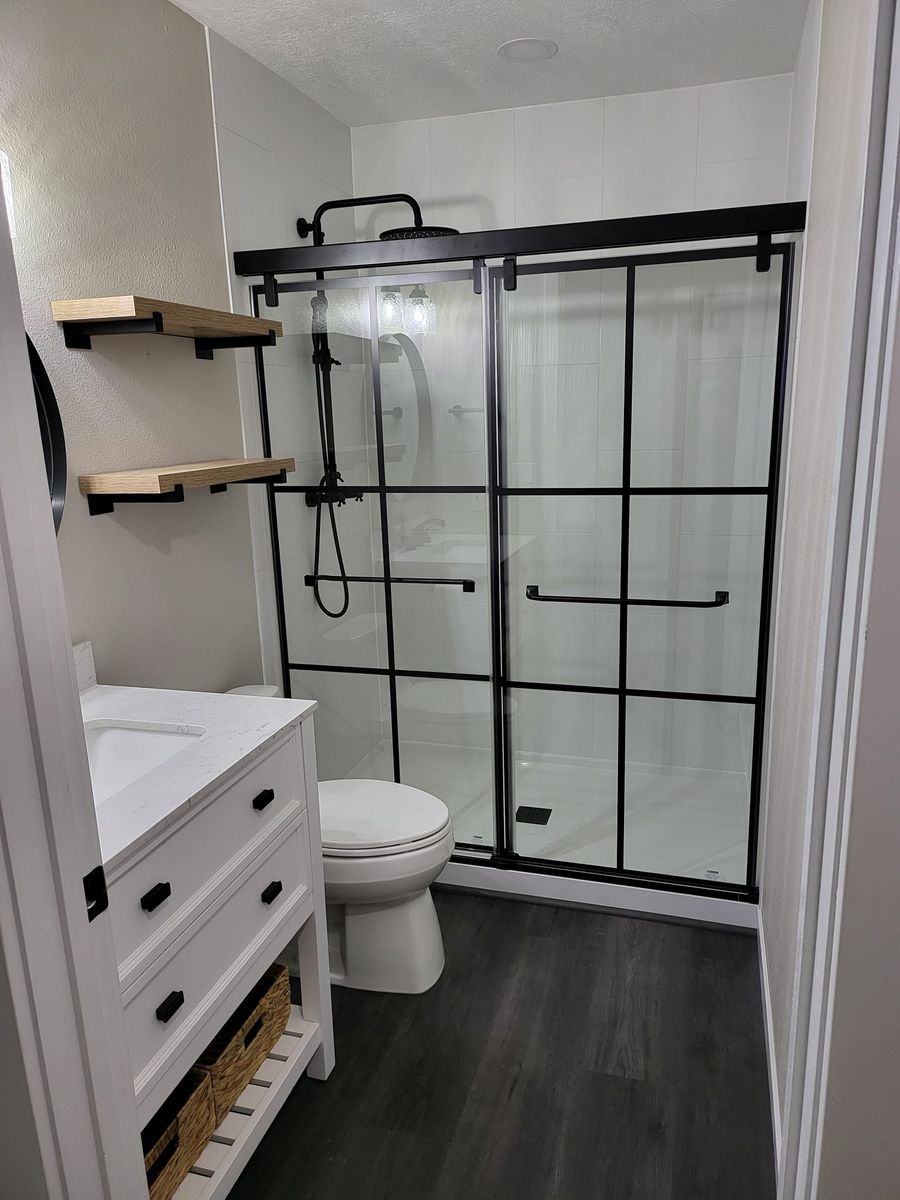 Bathroom Renovation for U.S. Custom Builders in Athol , ID