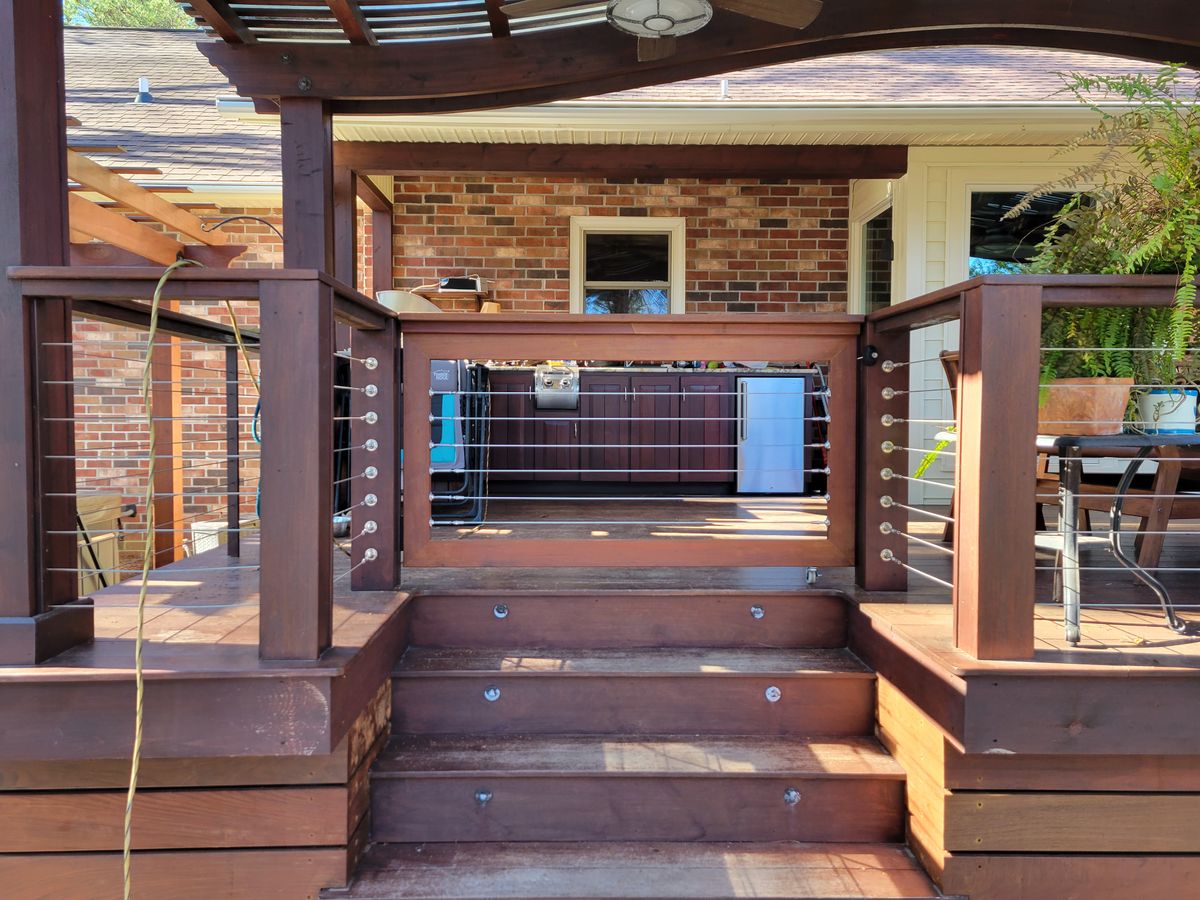 Deck & Patio Installation for GVL Renovations in Greenville, SC