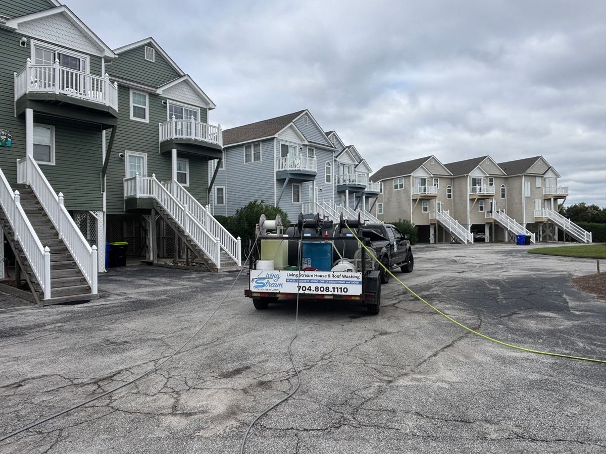 Home Softwash for Living Stream Pressure Washing in Wilmington, NC