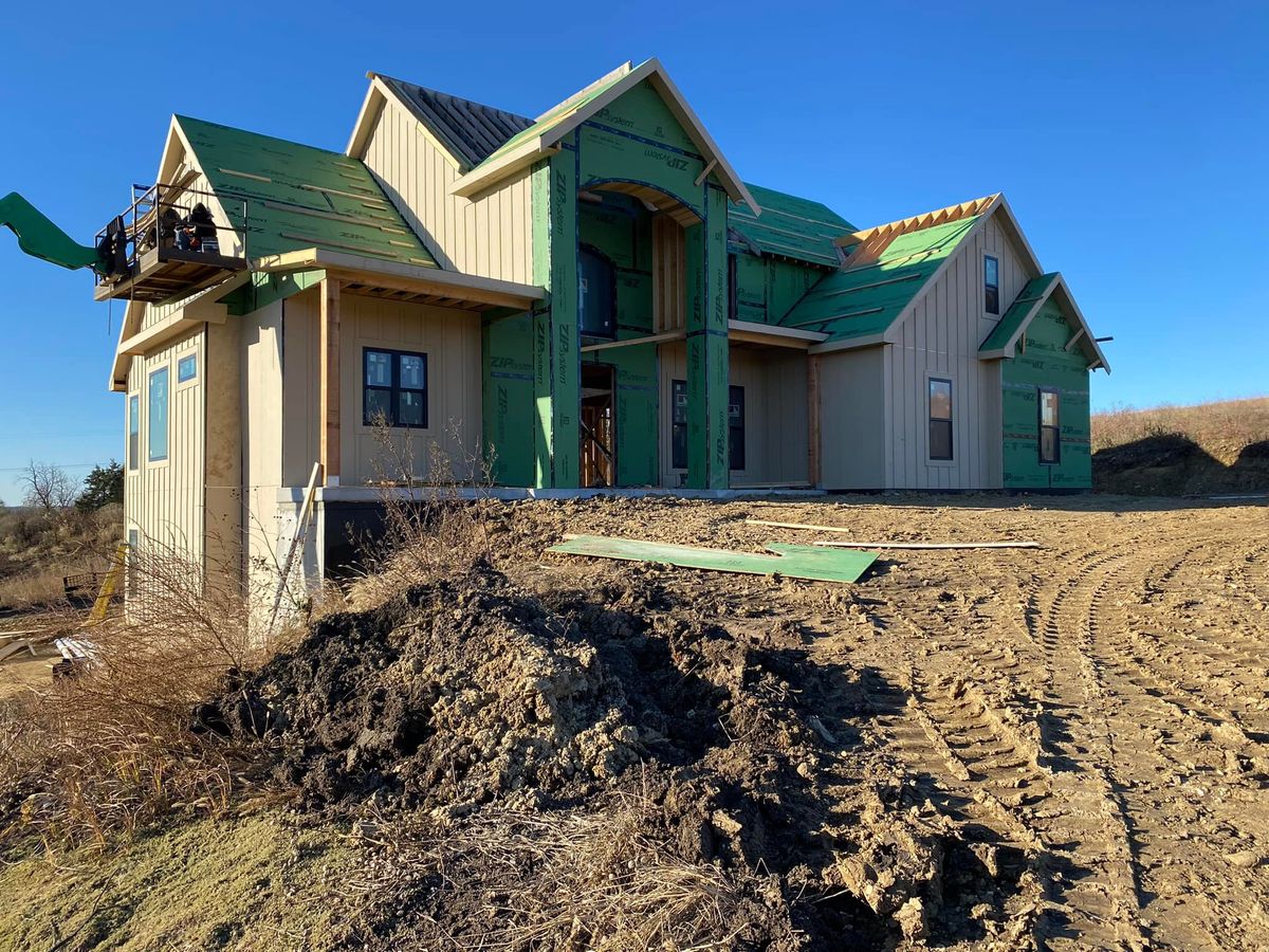 Custom Home Construction for Midwest Framing in Lawrence, KS