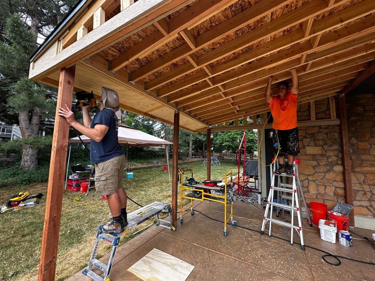 Framing for Happy Home Projects Co-op in Lakewood, CO