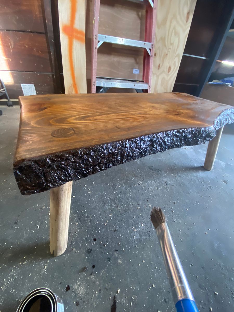 Staining for Clark co. Construction in Attleboro, MA