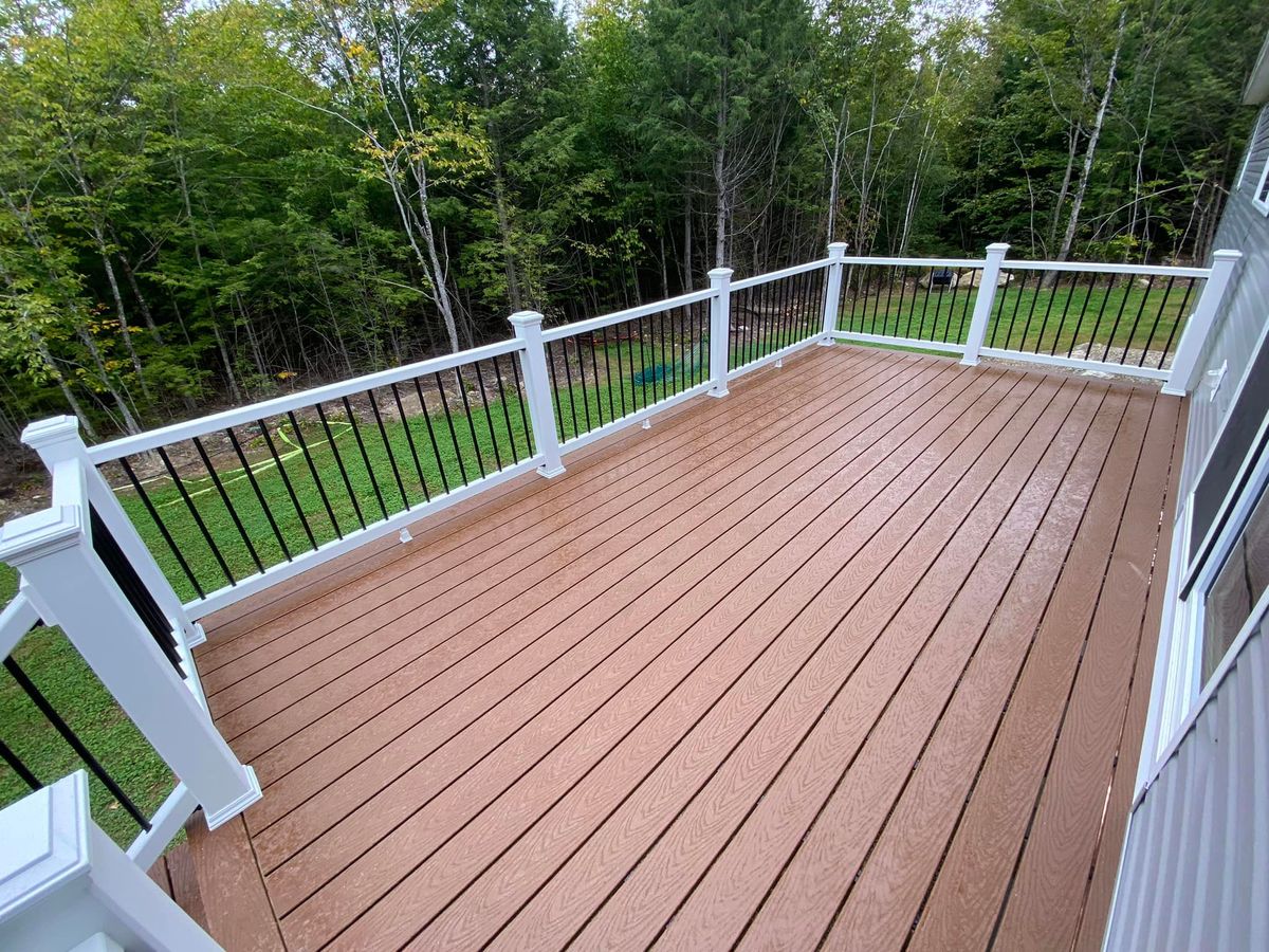 Railings for Eagle Services in Casco, ME