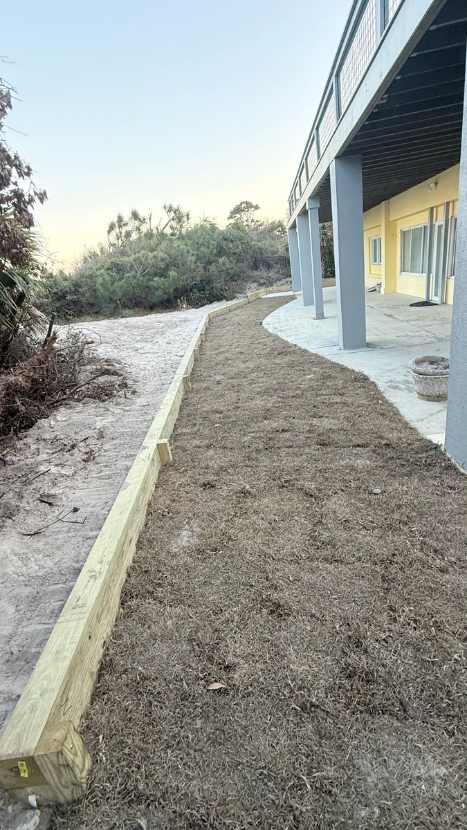 Hardscape Installation for Santos Landscape in Waycross, GA