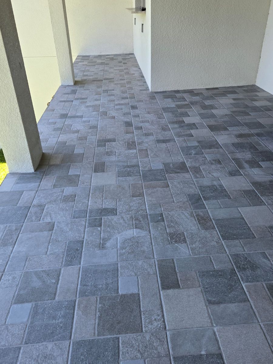 Patio Installation for Zion Remodeling & Construction in Gainesville, FL