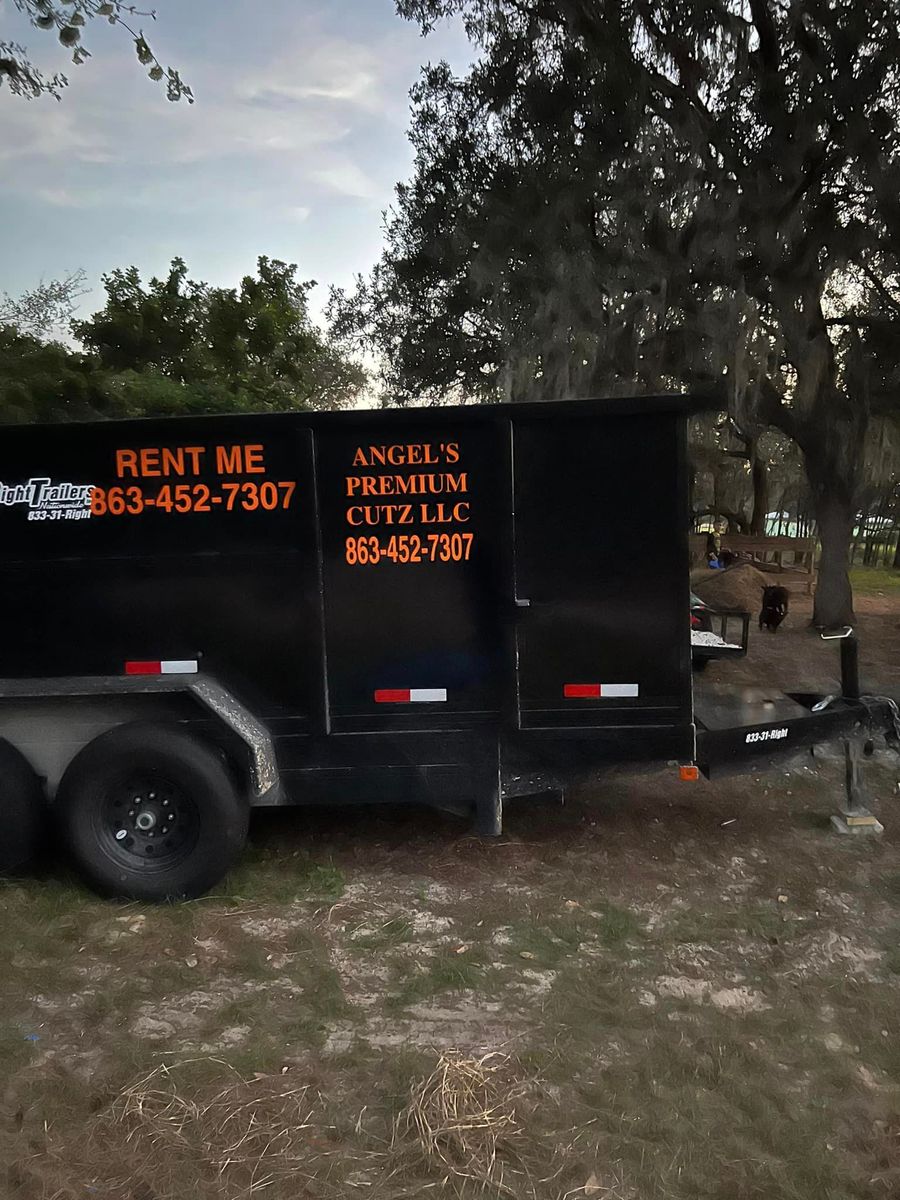 Trailer Rental for Angels Premium Cutz LLC in Avon Park, FL