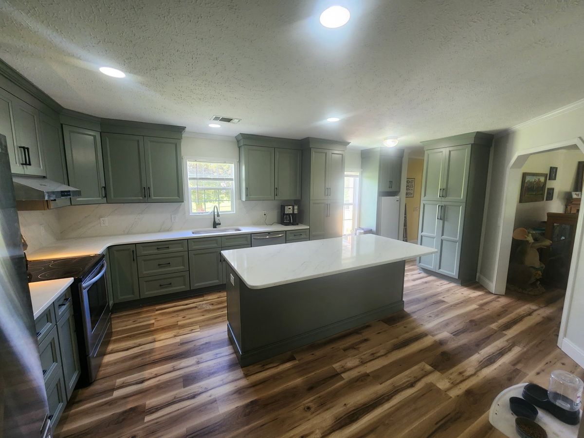 Kitchen Renovation for True North Construction in Asheboro, NC