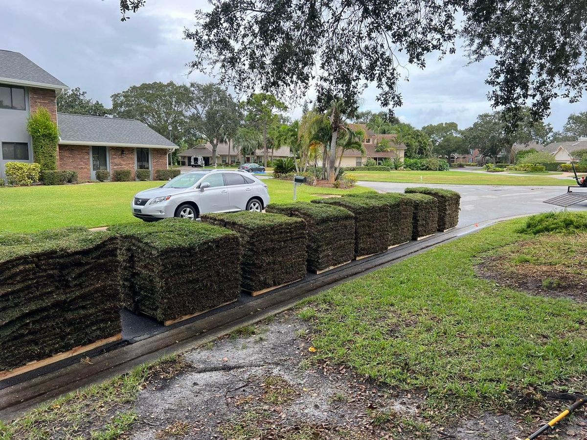 Sod Installation for Florida Pro Turf in  Viera, FL