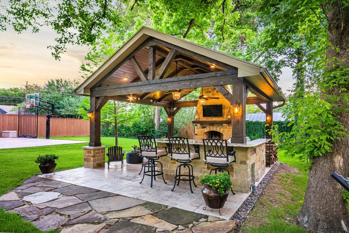 Patio Design & Installation for JB3 Construction in Austin, TX